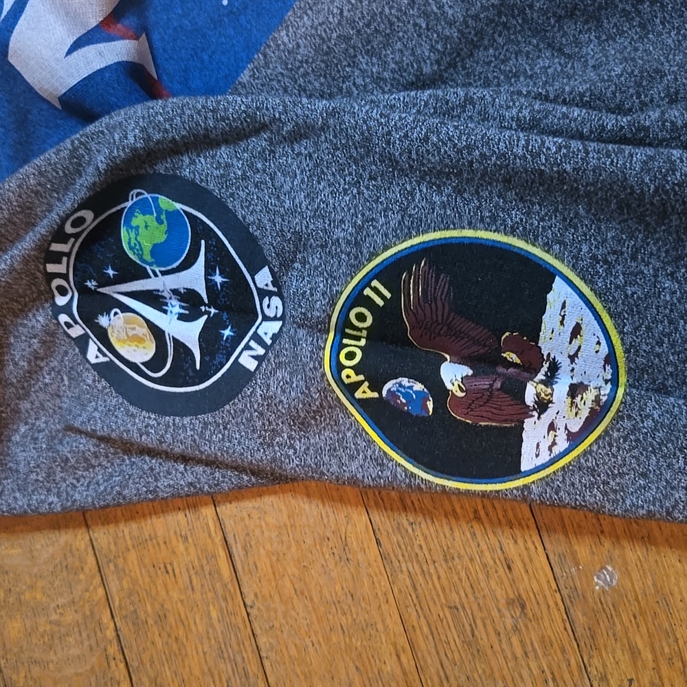 NASA Buzz Aldrin Apollo Hoodie - Picture 3 of 7